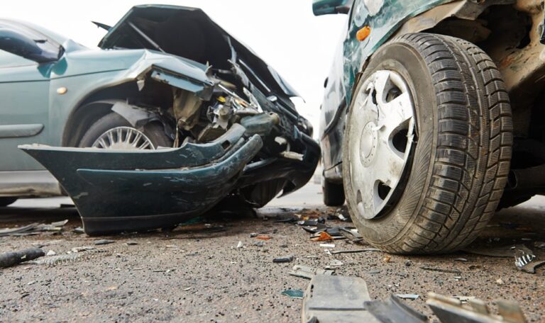 Car Accident with Injuries at Colman St & Garfield Ave