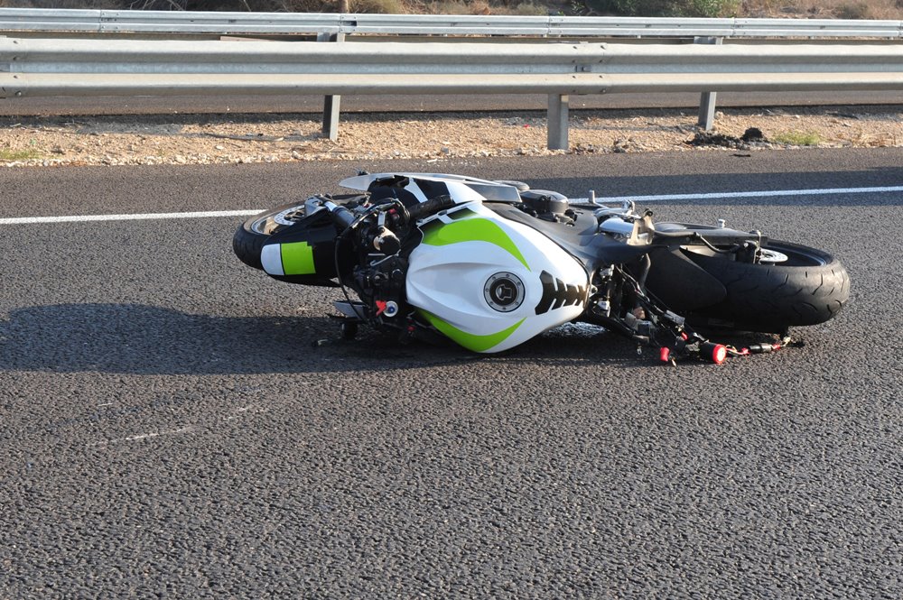 Motorcycle Accident on Rte 32 Results in Head Injury