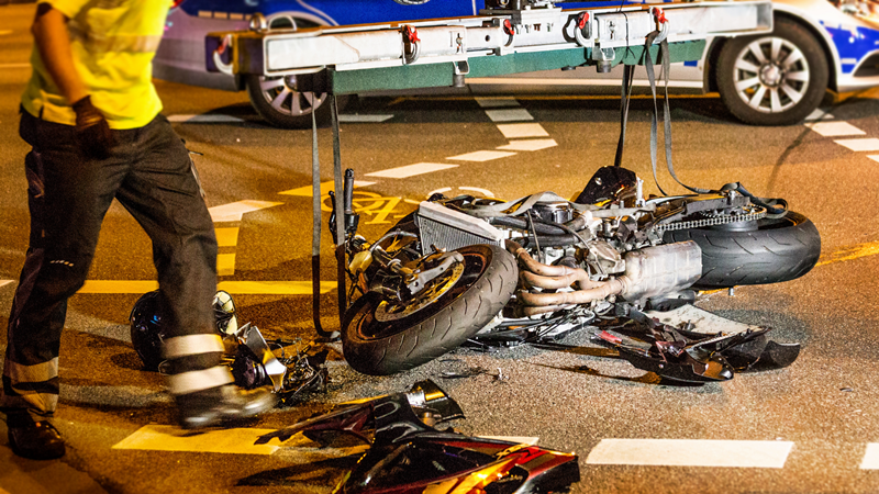 Motorcyclist Critically Injured in Crash at Farmington Ave & Cabot St