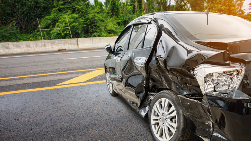Injuries Reported in Two-Car Crash on New Park Ave