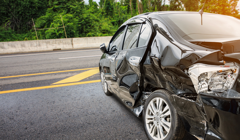 Rollover Crash Requires Extrication on Clark Rd Near Wynding Hills Plaza