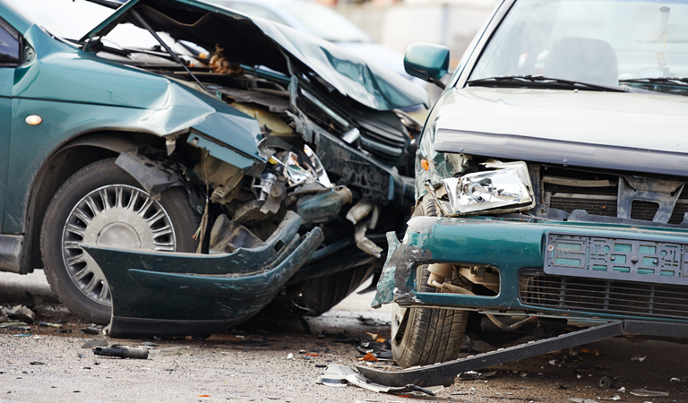 Minor Injuries Reported in Two-Car Crash on I-91 S Exit 34 Off-Ramp