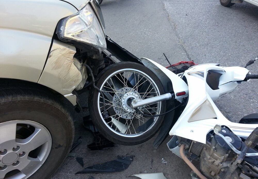 Rider Hurt in Motorcycle vs Car Crash on Broad Brook Rd in Enfield, CT